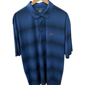 Greg Norman Men’s 3XL Play Dry 3-Button Collar Golf Performance activewear Polo
